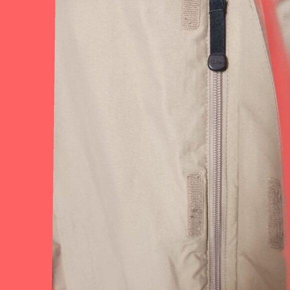 L.L.Bean Vtg Mens Jacket With Fleece Lining & Zip Green Small - Picture 4 of 16